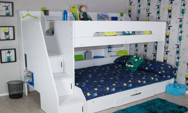 Cheap Bunk Beds with Stairs Offered